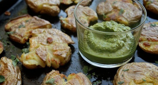 Crispy Smashed Potatoes | Food